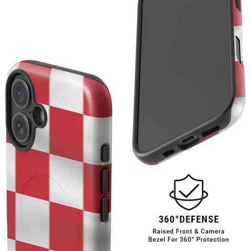 Croatia Soccer Flag iPhone 17 Magsafe Impact Case